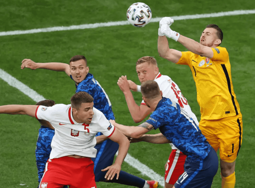 斯洛伐克队在欧洲比赛中获胜 斯洛伐克队在欧洲比赛中获胜